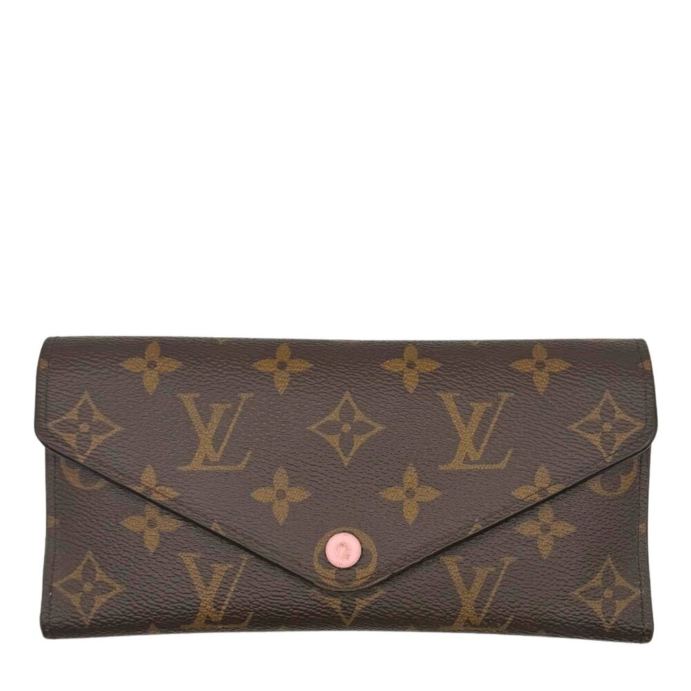 Louis Vuitton Monogram Josephine Wallet in Rose Ballerine